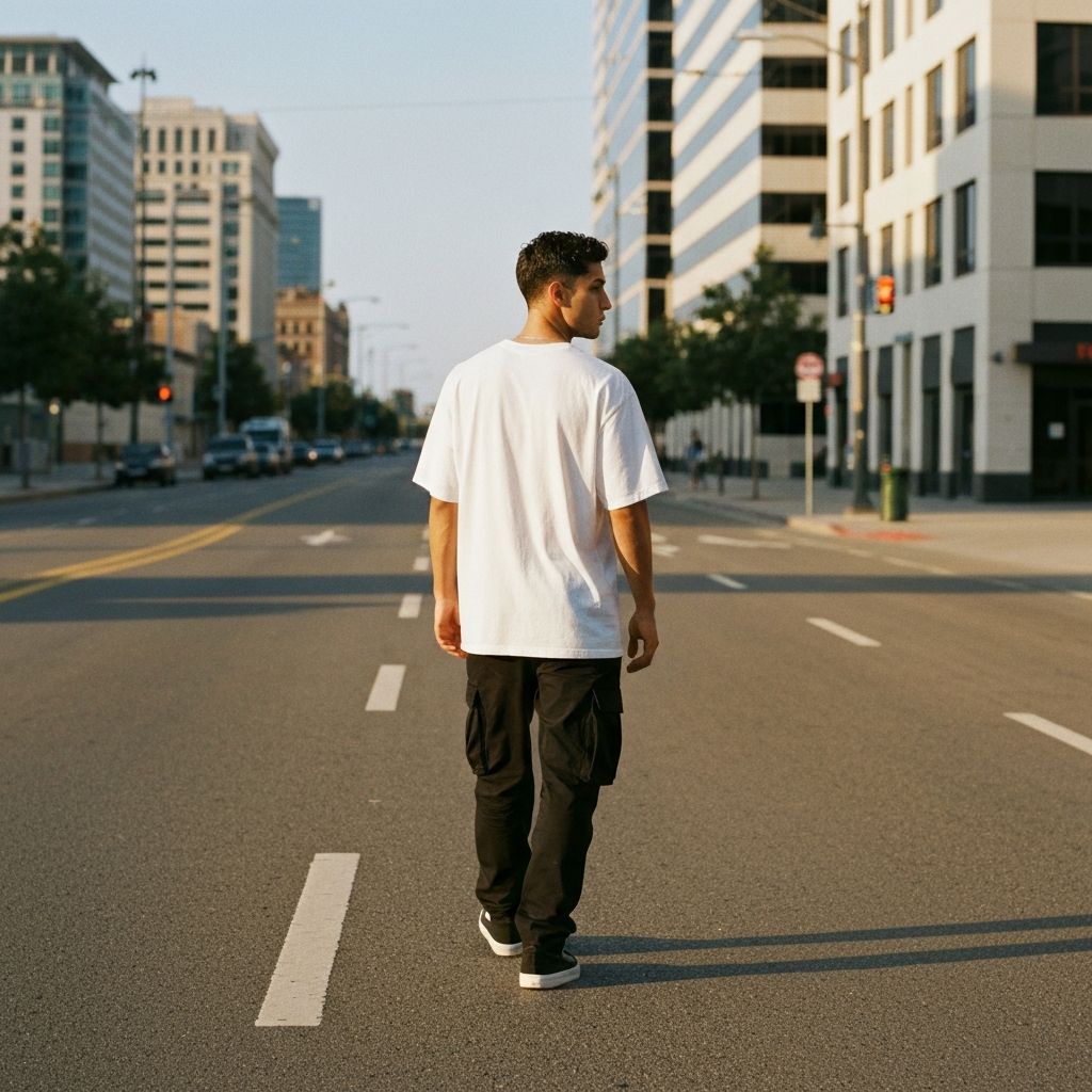 Street style back shot