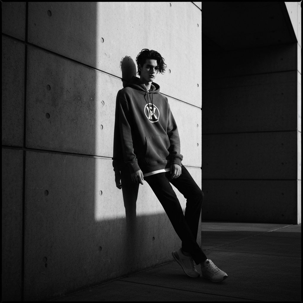 Urban editorial portrait